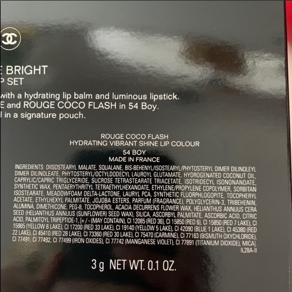 CHANEL Makeup Bag And Lipstick Set NEW - Picture 6 of 8